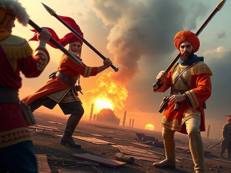 Formidable Sikh Sovereigns India download map